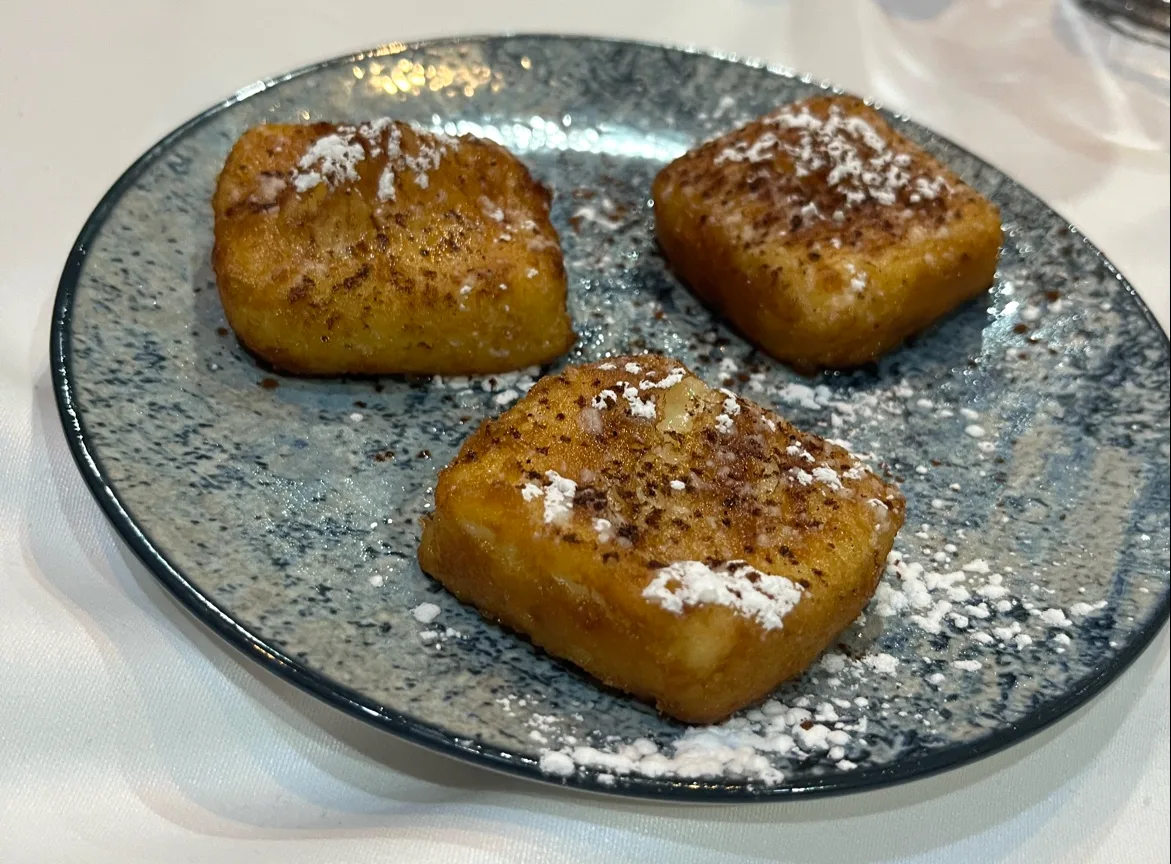 Leche frita casera